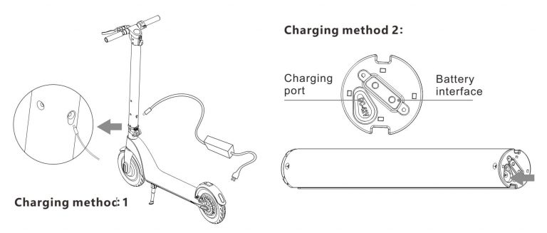 X7 Pro Electric Scooter Battery