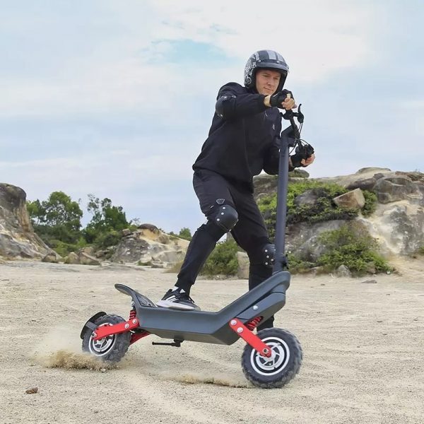 dual motor electric scooter