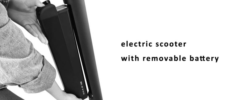 removable battery electric scooter