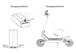 How to charge X10 electric scooter battery