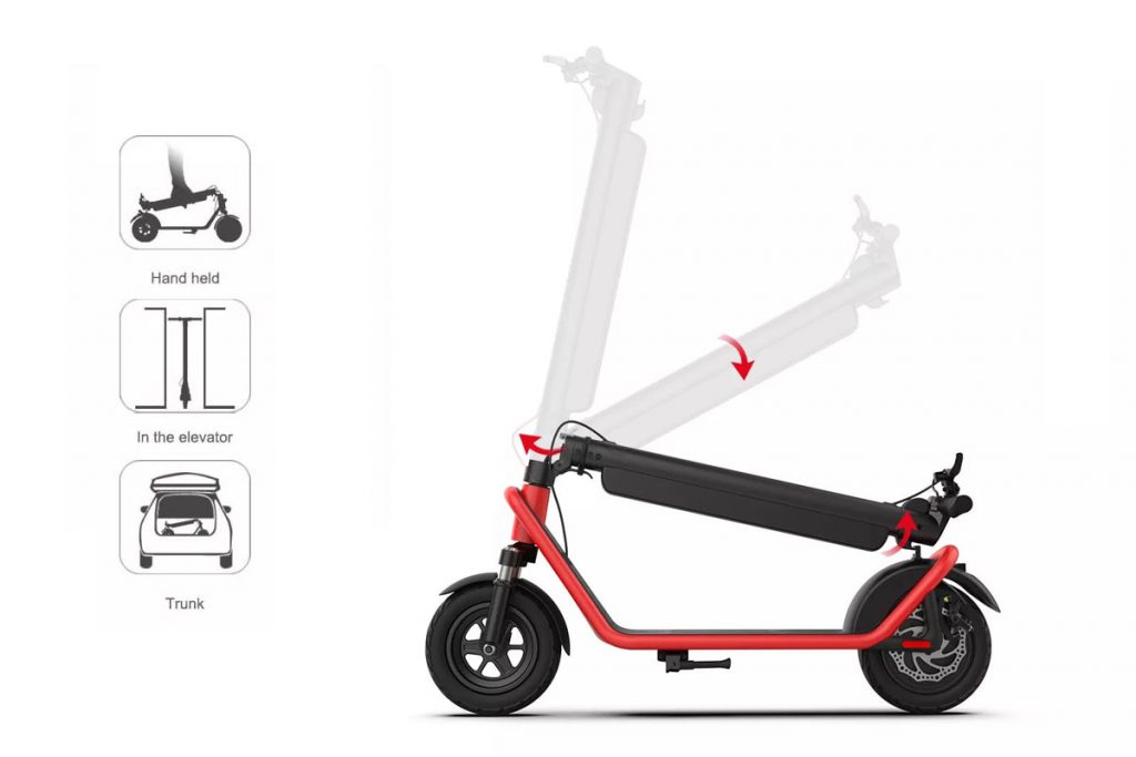 X11 folding electric scooter