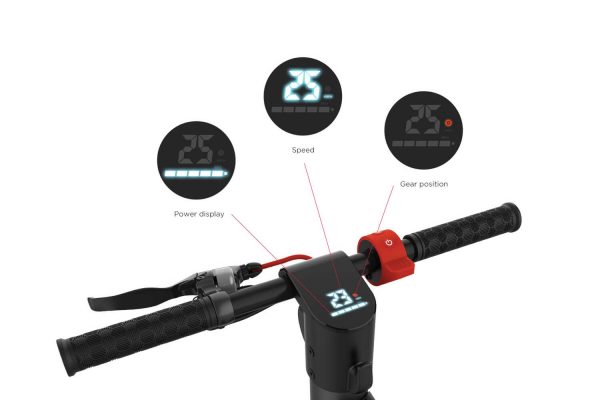 X7 Pro folding electric scooter handlebar