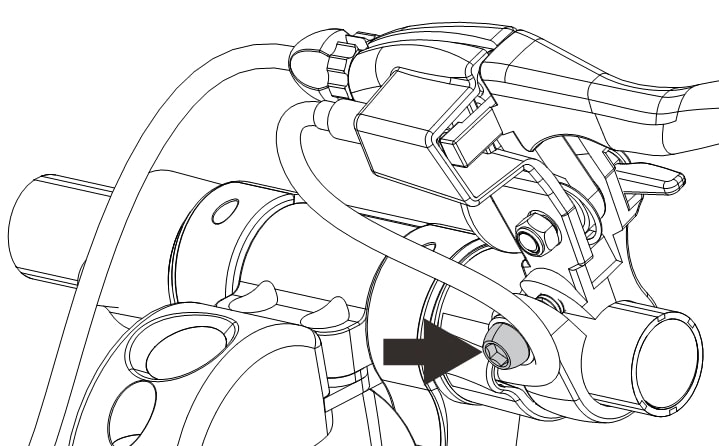 X7 scooter handlebar