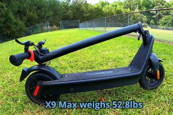 X9 Pro Electric Scooter Weight