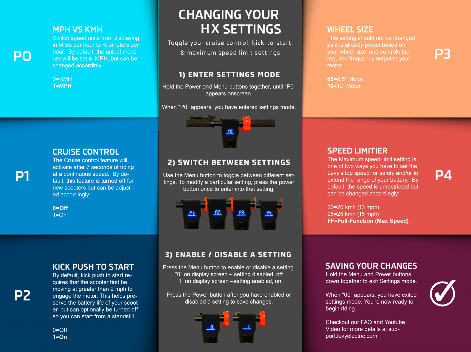 how to set up an electric scooter